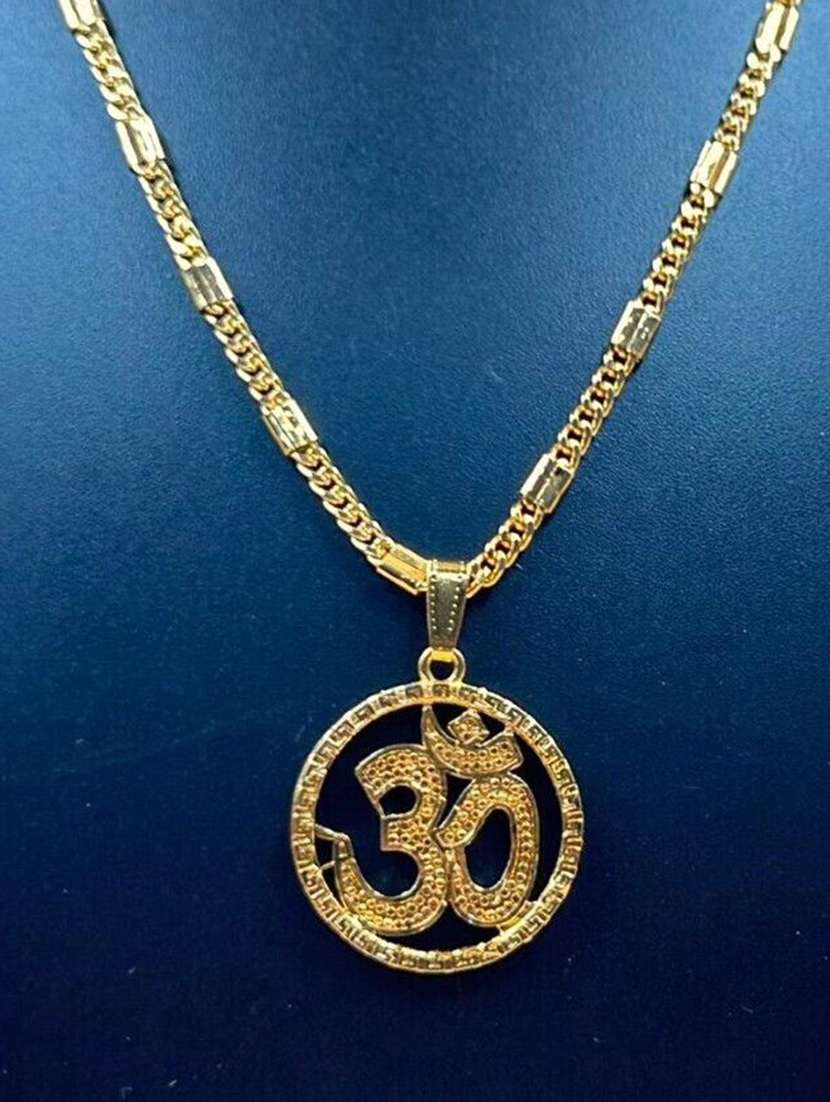 women gold plated pendant - 22275967 -  Standard Image - 1