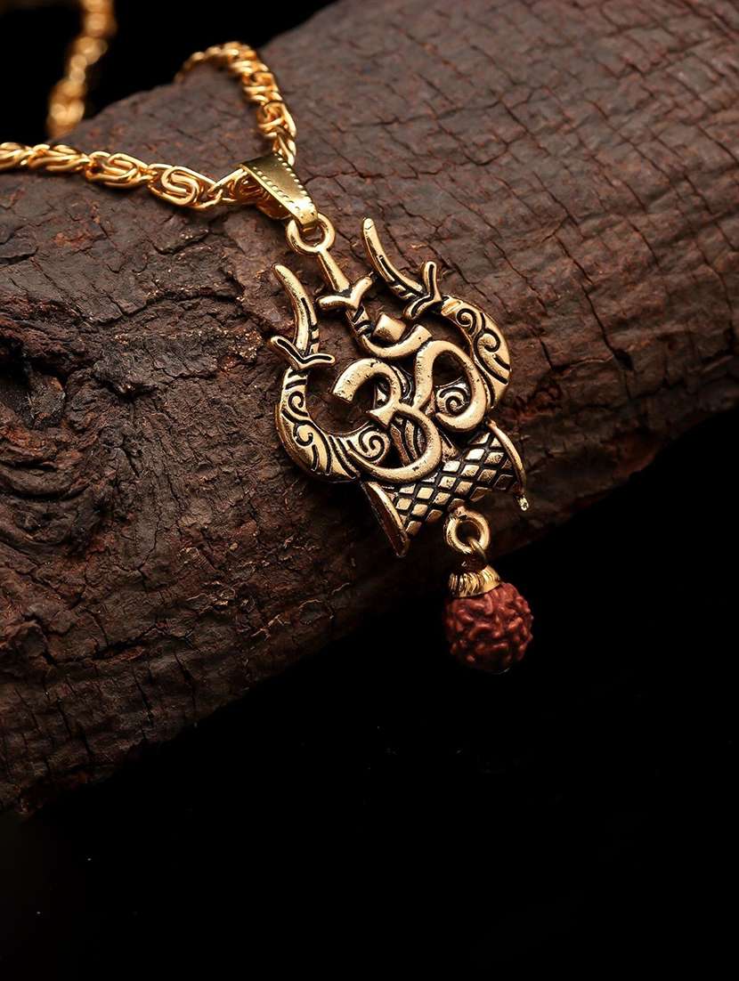 women gold plated pendant - 22275999 -  Standard Image - 1