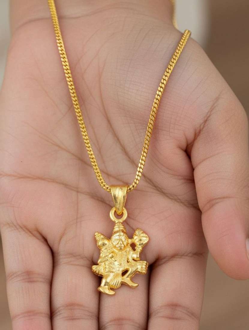 women gold plated pendant - 22276006 -  Standard Image - 1