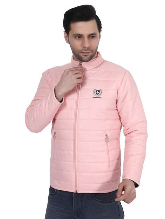 men solid long sleeve puffer jacket - 22276025 -  Standard Image - 1