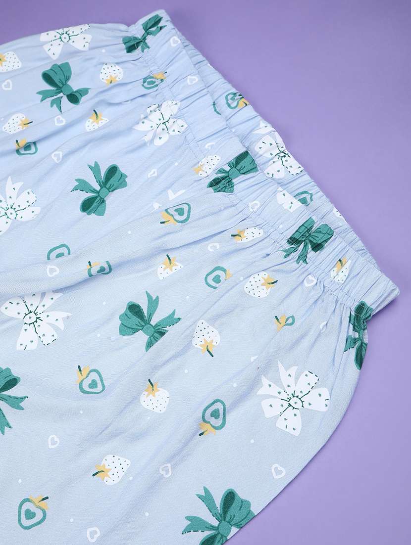 blue cotton palazzo trouser - 22276210 -  Standard Image - 4