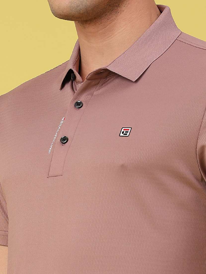 men solid short sleeve regular fit polo t-shirt - 22276254 -  Standard Image - 4
