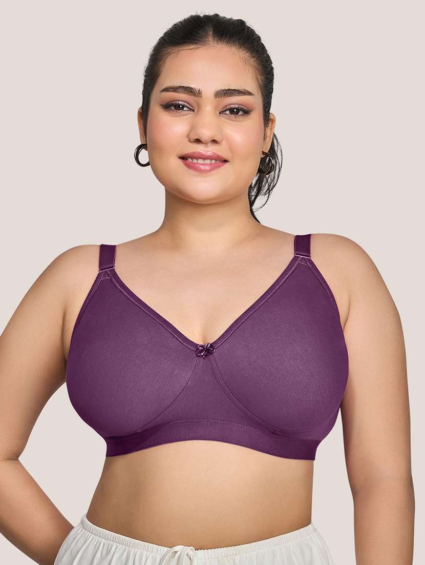 women pack of 2 solid minimizer bra - 22276552 -  Standard Image - 4