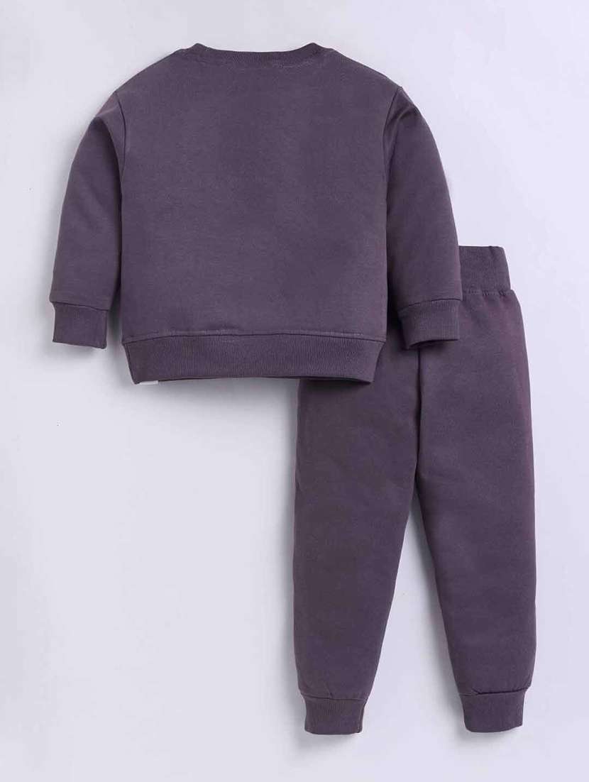 boys printed full length co-ord set - 22276603 -  Standard Image - 1