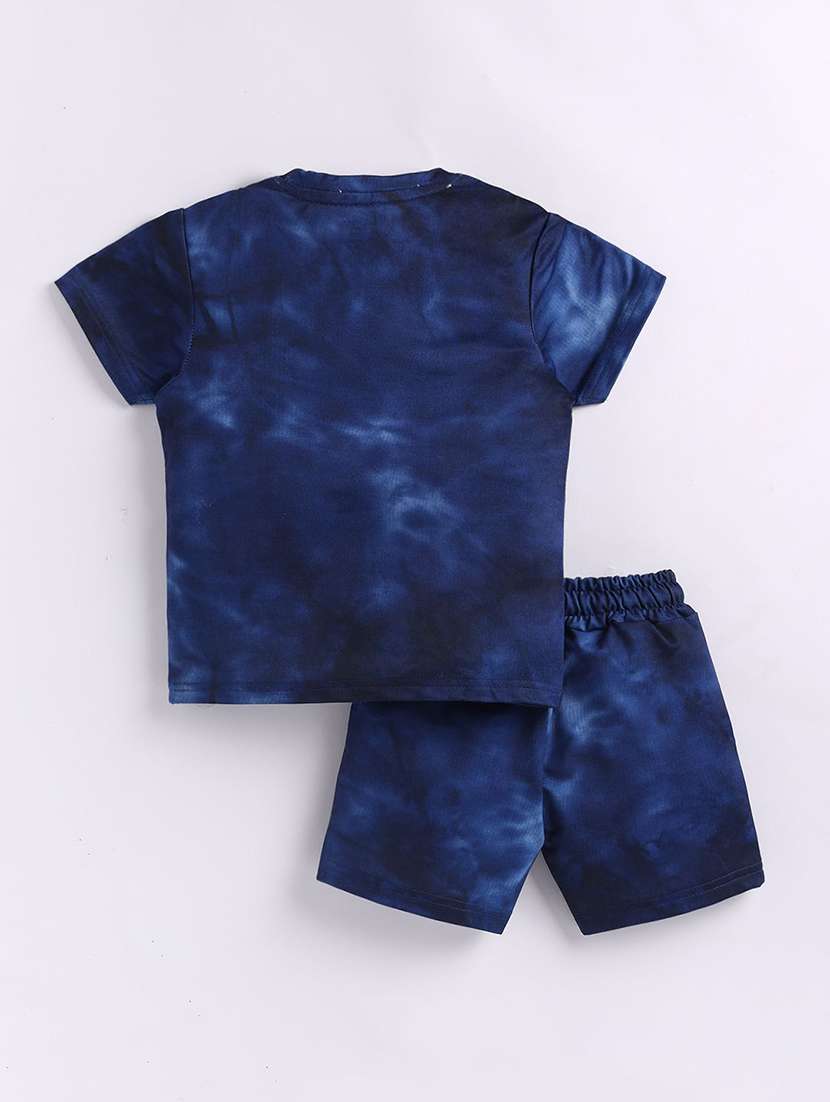 kids printed shorts co-ord set - 22276635 -  Standard Image - 1