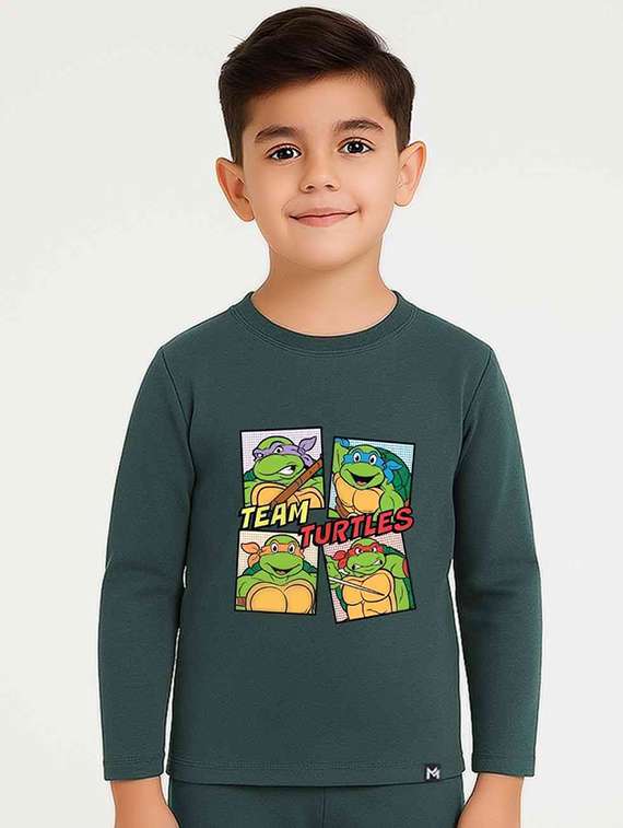 boys printed full length co-ord set - 22276638 -  Standard Image - 1