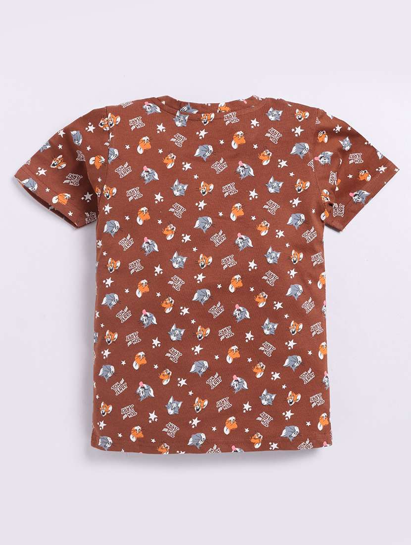 boys printed short sleeve t-shirt - 22276742 -  Standard Image - 1