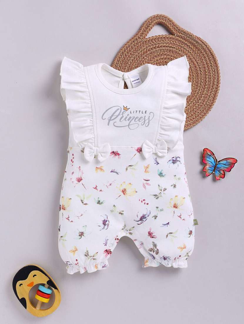 kids printed short sleeve romper - 22276888 -  Standard Image - 1