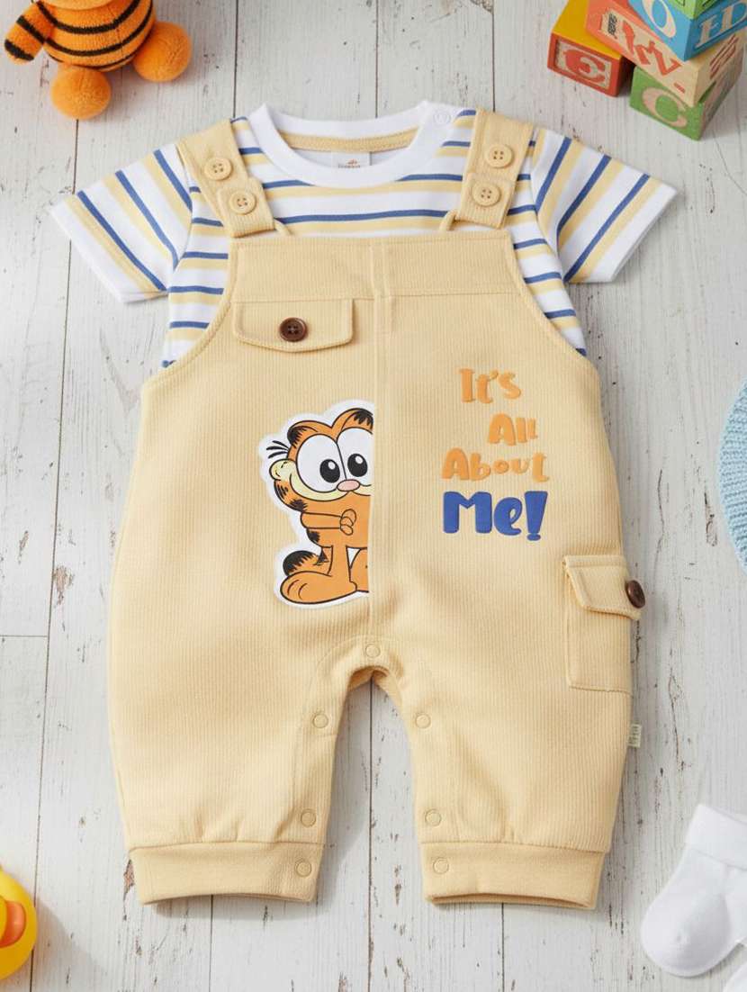 kids printed short sleeve romper