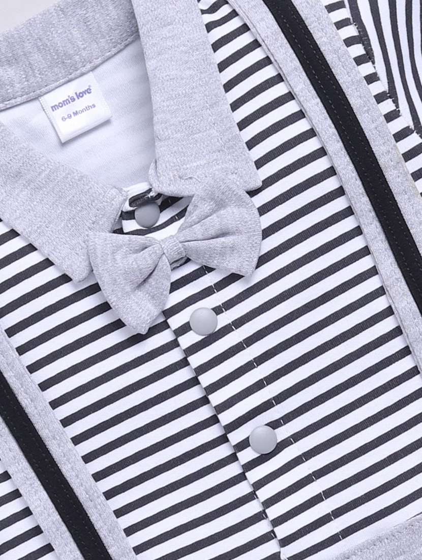 kids printed short sleeve romper - 22276987 -  Standard Image - 4