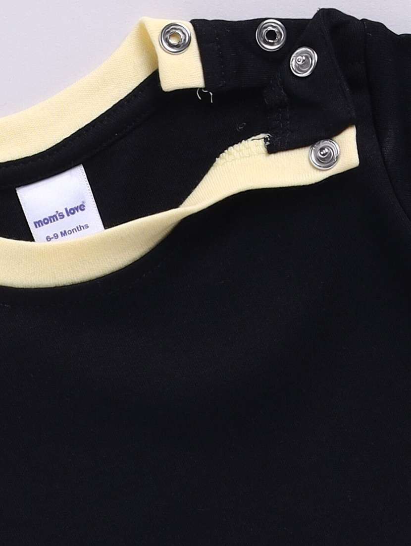 kids printed short sleeve romper - 22277004 -  Standard Image - 4