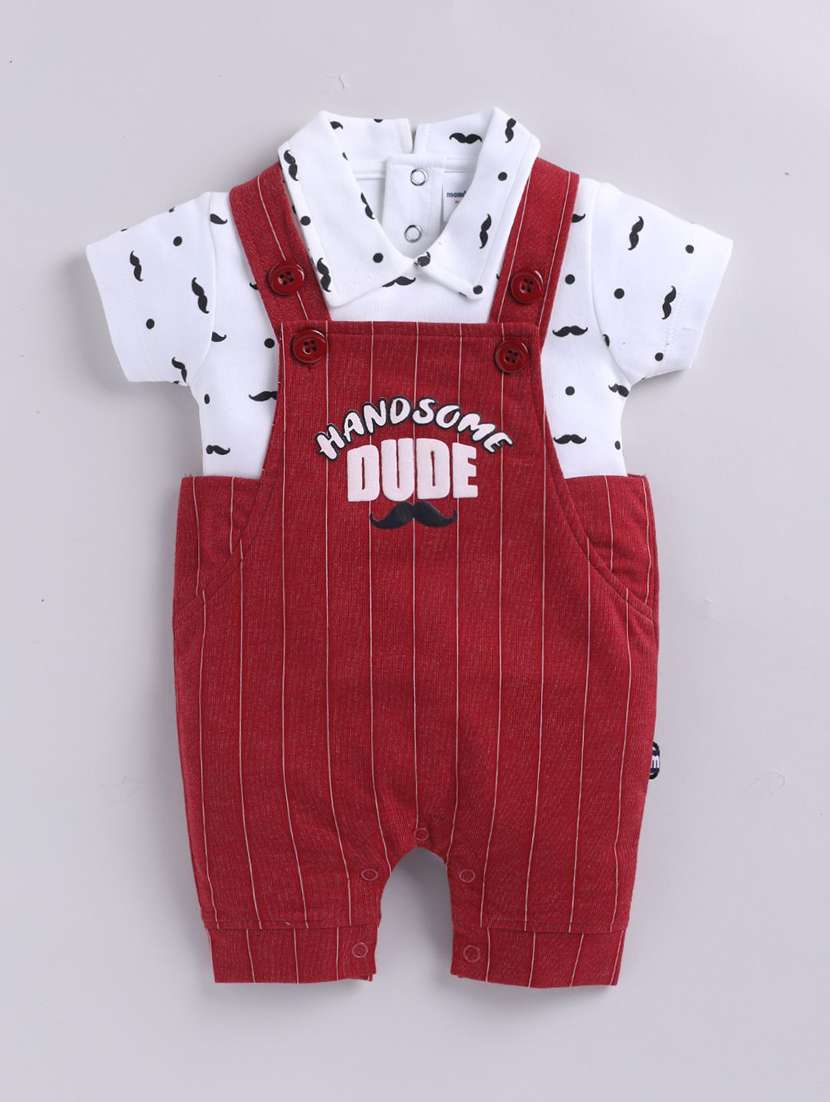 kids printed short sleeve romper - 22277017 -  Standard Image - 1