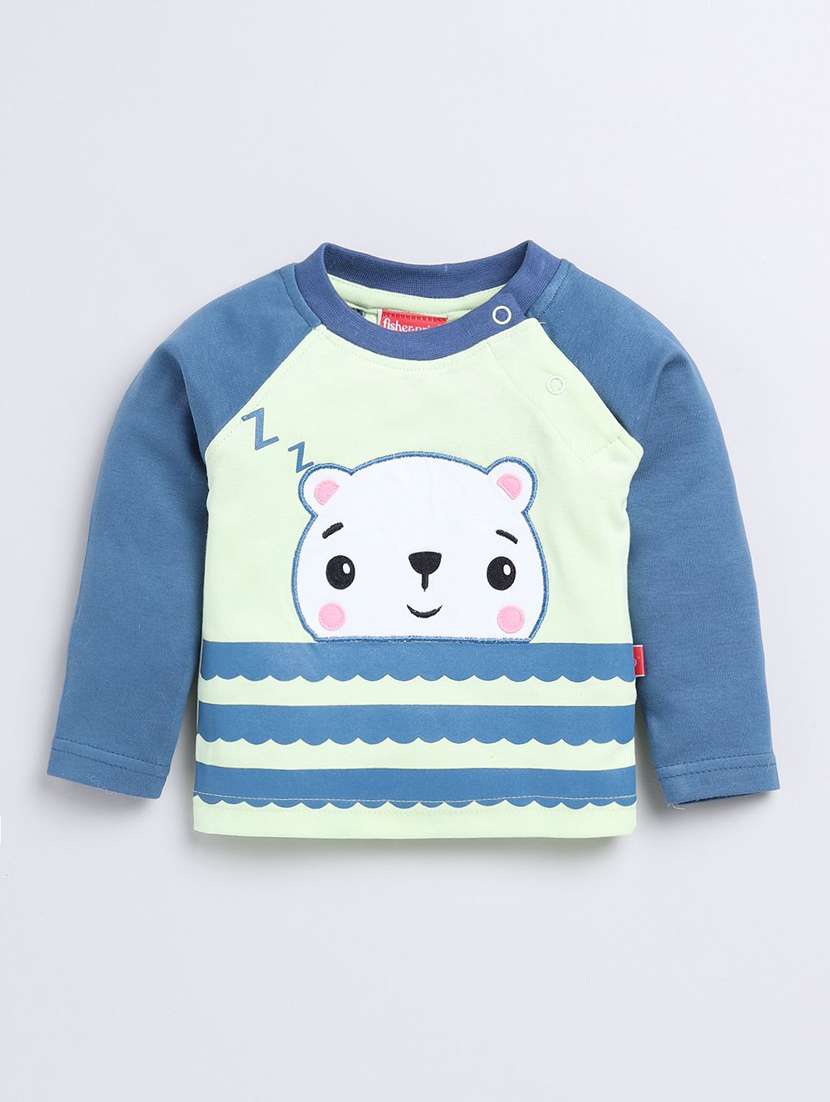 kids printed full length co-ord set - 22277144 -  Standard Image - 1