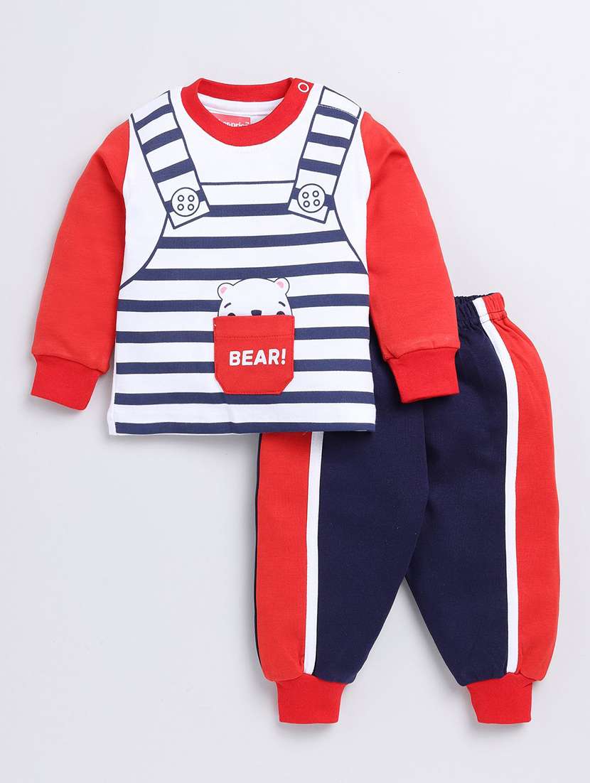 kids printed full length co-ord set