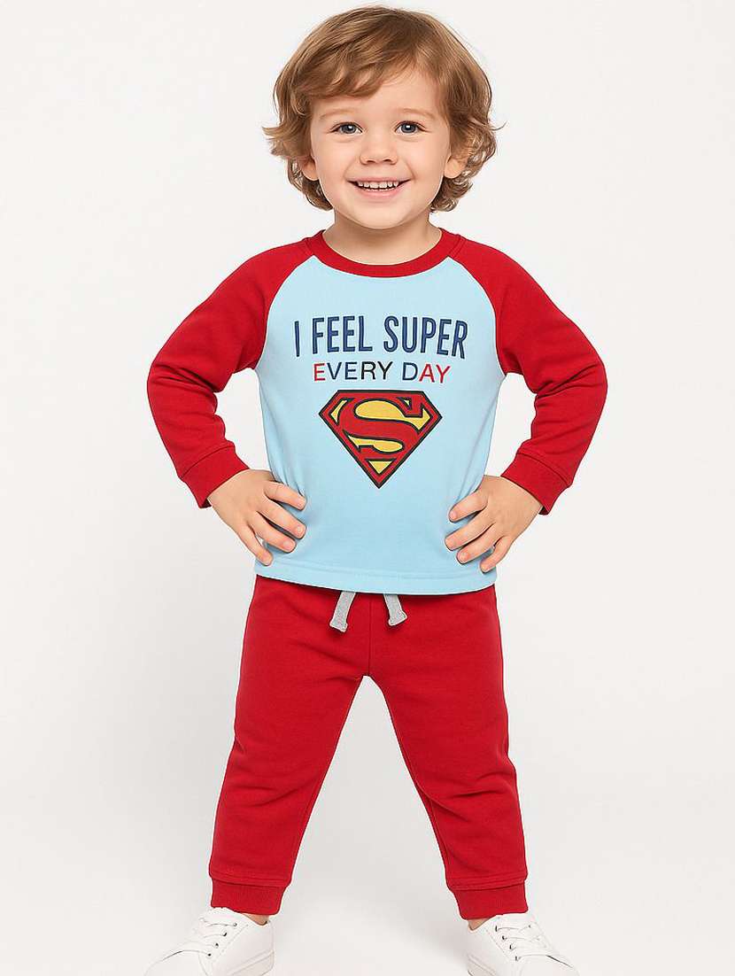 kids printed full length co-ord set