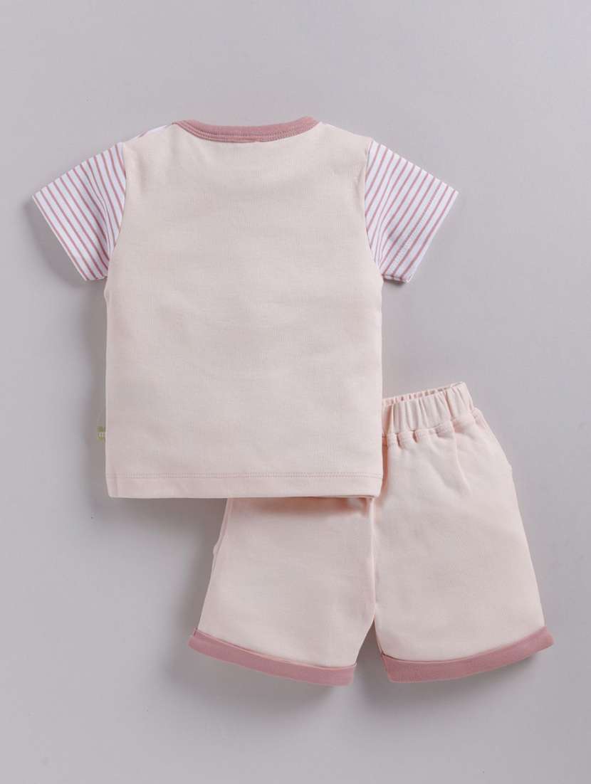 kids printed shorts co-ord set - 22277154 -  Standard Image - 1