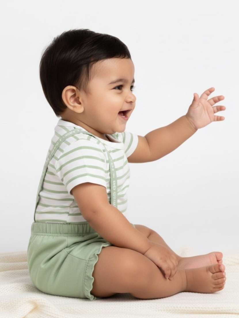 boys printed shorts co-ord set - 22277156 -  Standard Image - 1