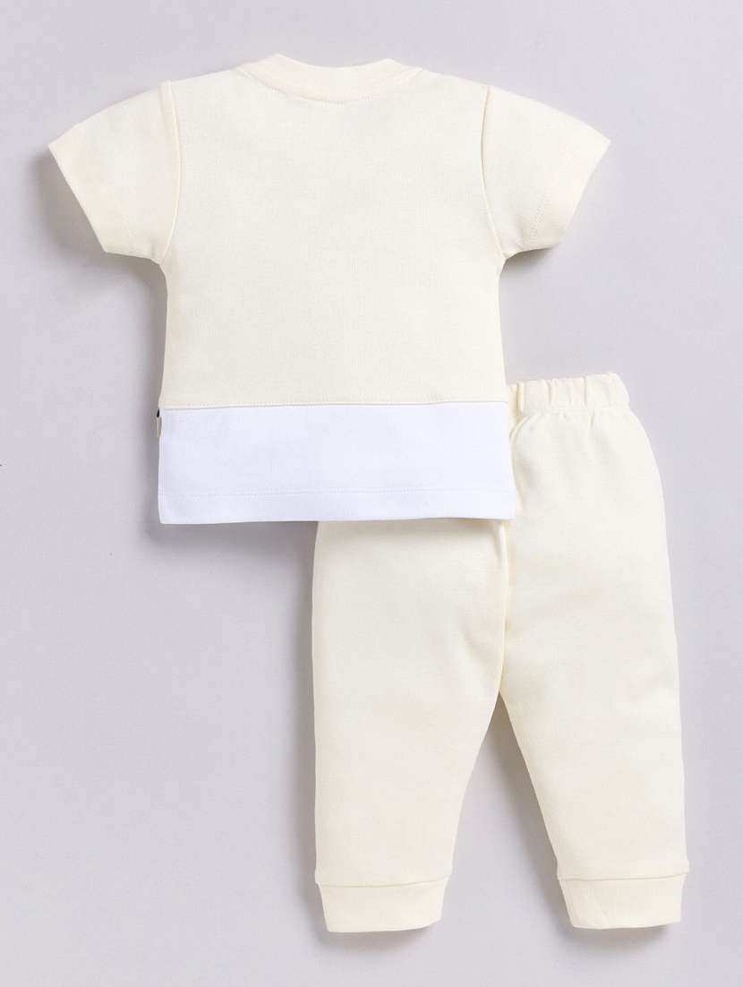 boys printed full length co-ord set - 22277184 -  Standard Image - 1