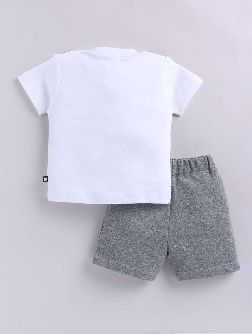 kids printed shorts co-ord set - 22277364 -  Standard Image - 1