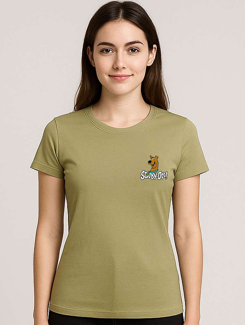women graphic round neck t-shirt - 22277428 -  Standard Image - 1