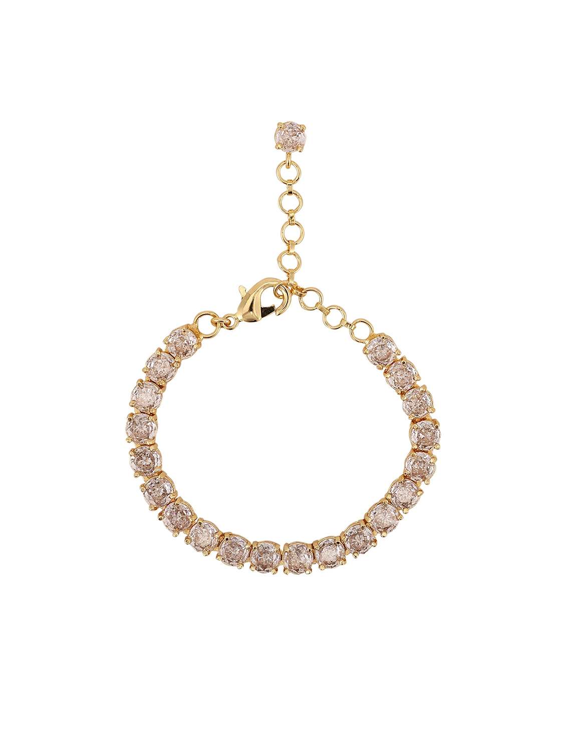 women stone studded bracelet - 22277838 -  Standard Image - 1