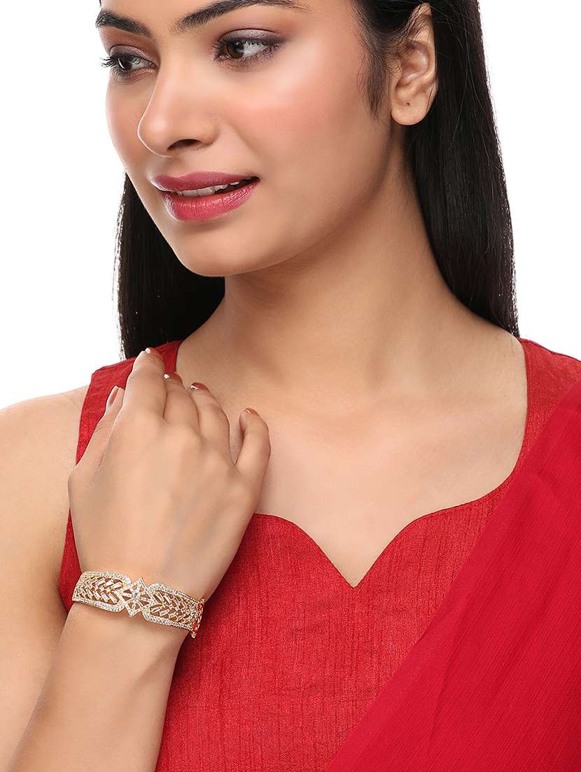 women stone studded bracelet - 22277849 -  Standard Image - 1