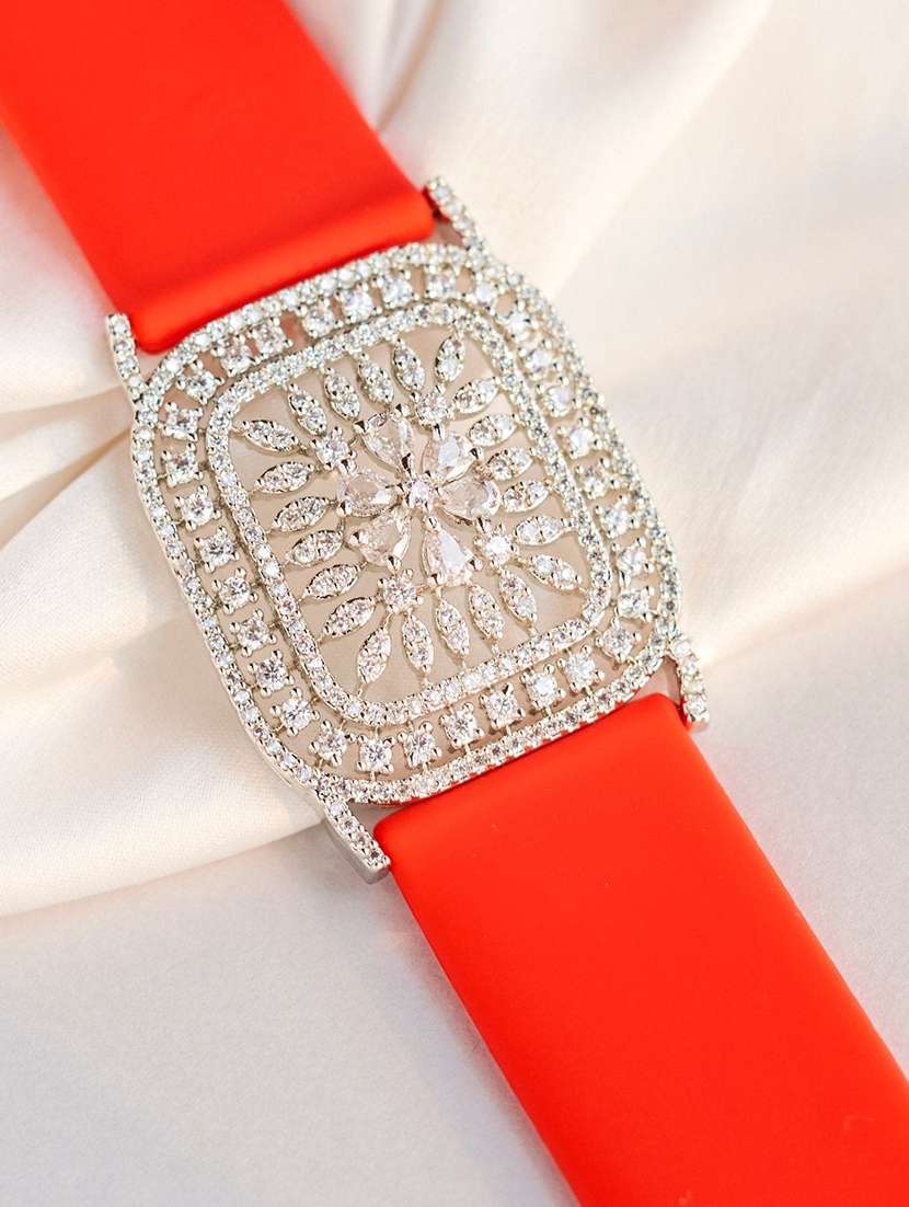 artificial stones studded antique wraparound bracelet - 22277862 -  Standard Image - 1