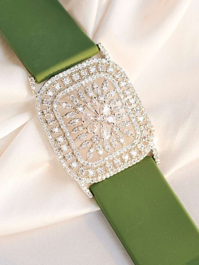 artificial stones studded antique wraparound bracelet - 22277863 -  Standard Image - 1