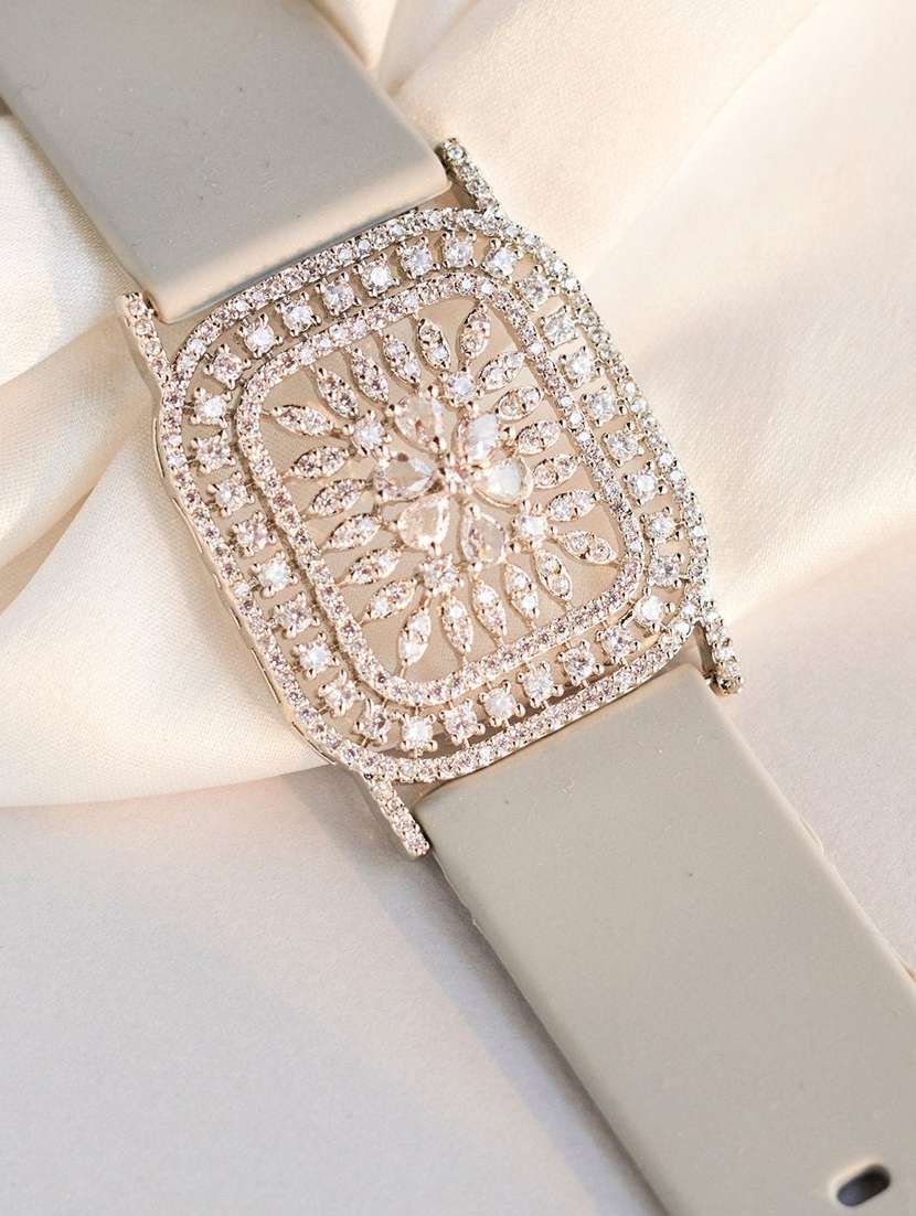 artificial stones studded antique wraparound bracelet - 22277867 -  Standard Image - 1