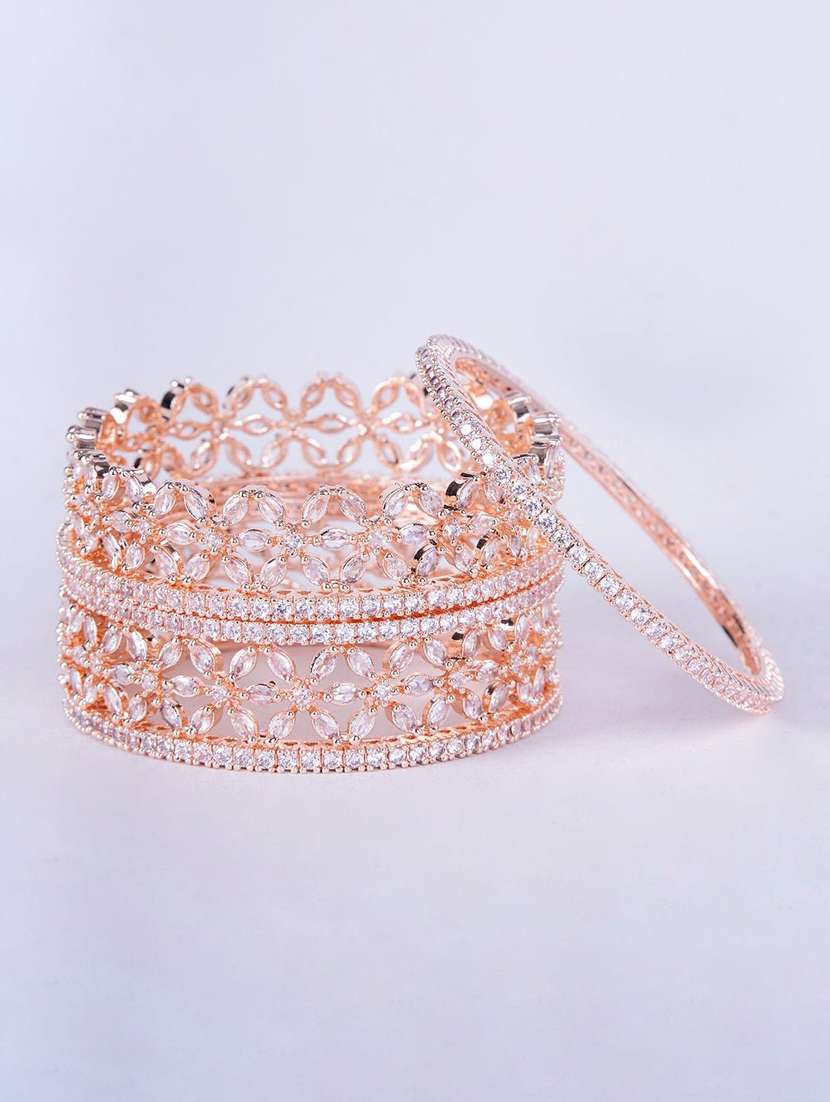 ivory enchantment bangles (pack of 6) - 22278070 -  Standard Image - 1