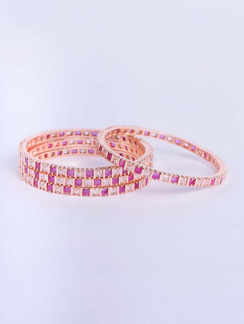 women multi colored brass bangles - 22278103 -  Standard Image - 1