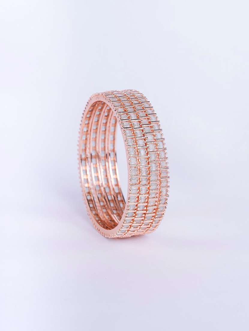 women green brass bangles - 22278106 -  Standard Image - 1