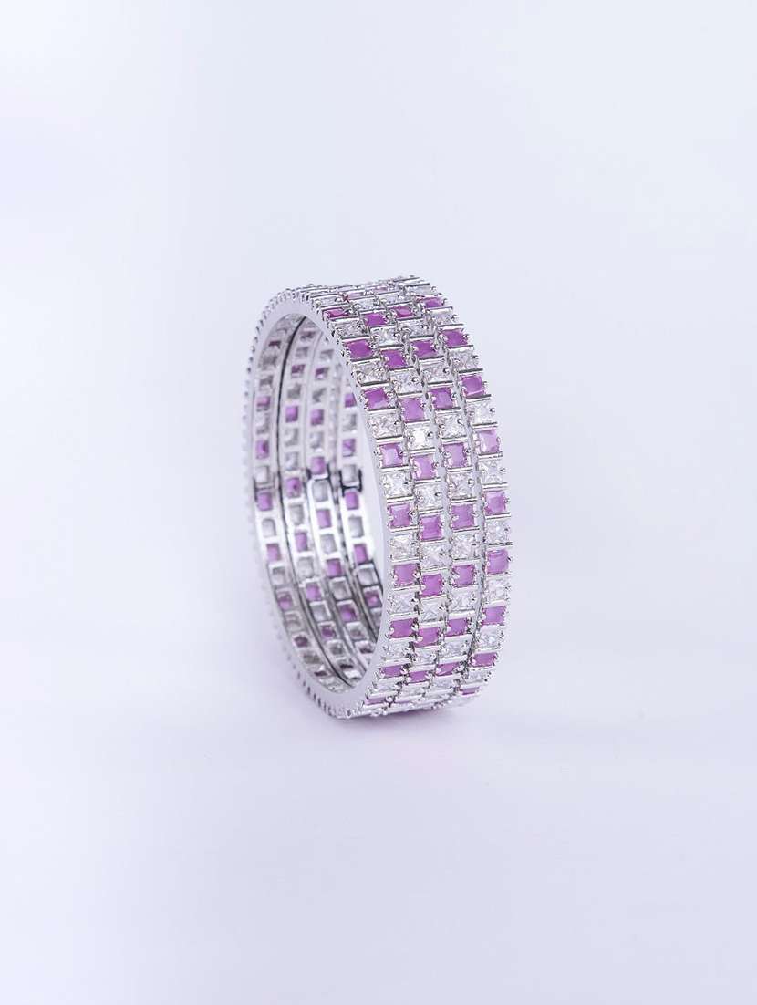 women multi colored brass bangle - 22278124 -  Standard Image - 1