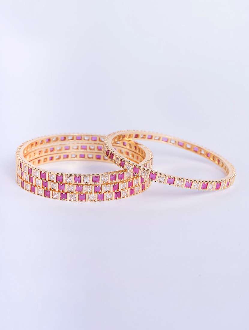 women multi colored brass bangle - 22278142 -  Standard Image - 1