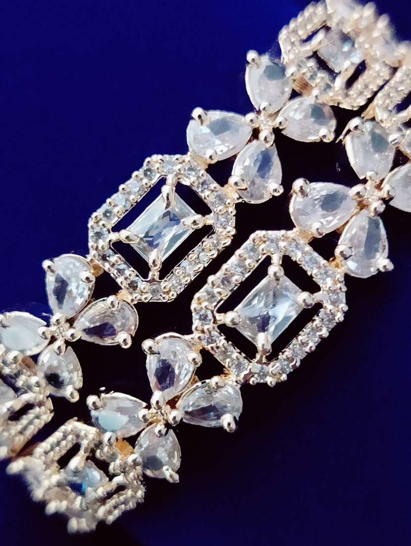 women white brass bangle - 22278172 -  Standard Image - 1