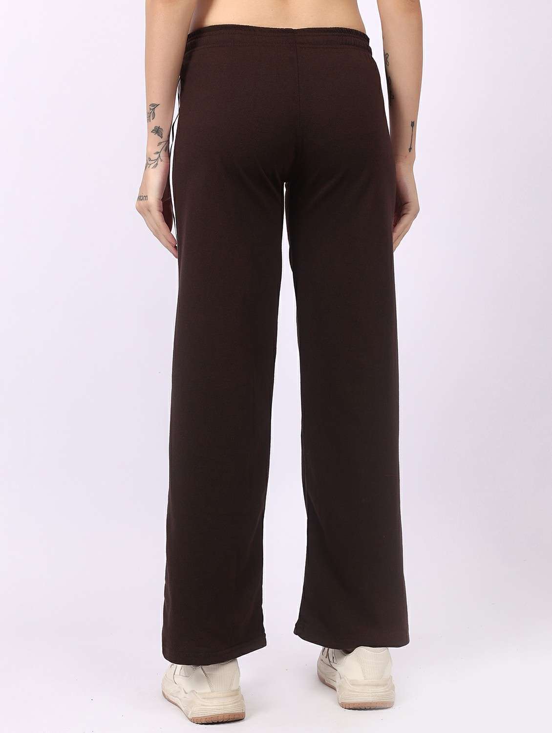 women tapered mid rise track pant - 22278420 -  Standard Image - 4