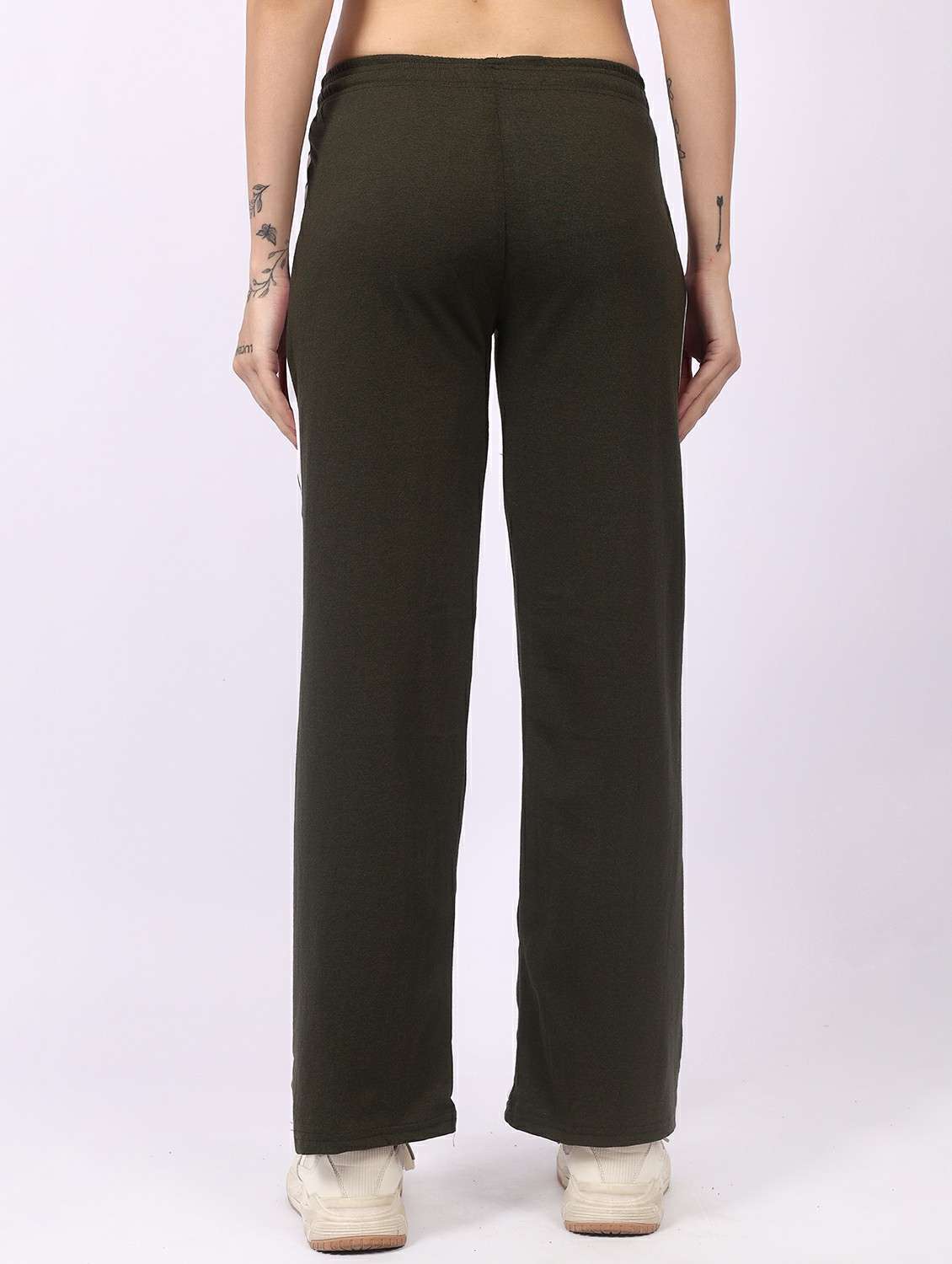 women tapered mid rise track pant - 22278421 -  Standard Image - 4