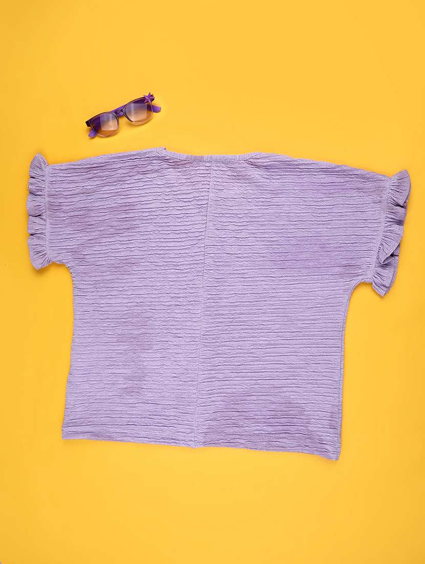 purple cotton blend tshirt - 22278498 -  Standard Image - 1