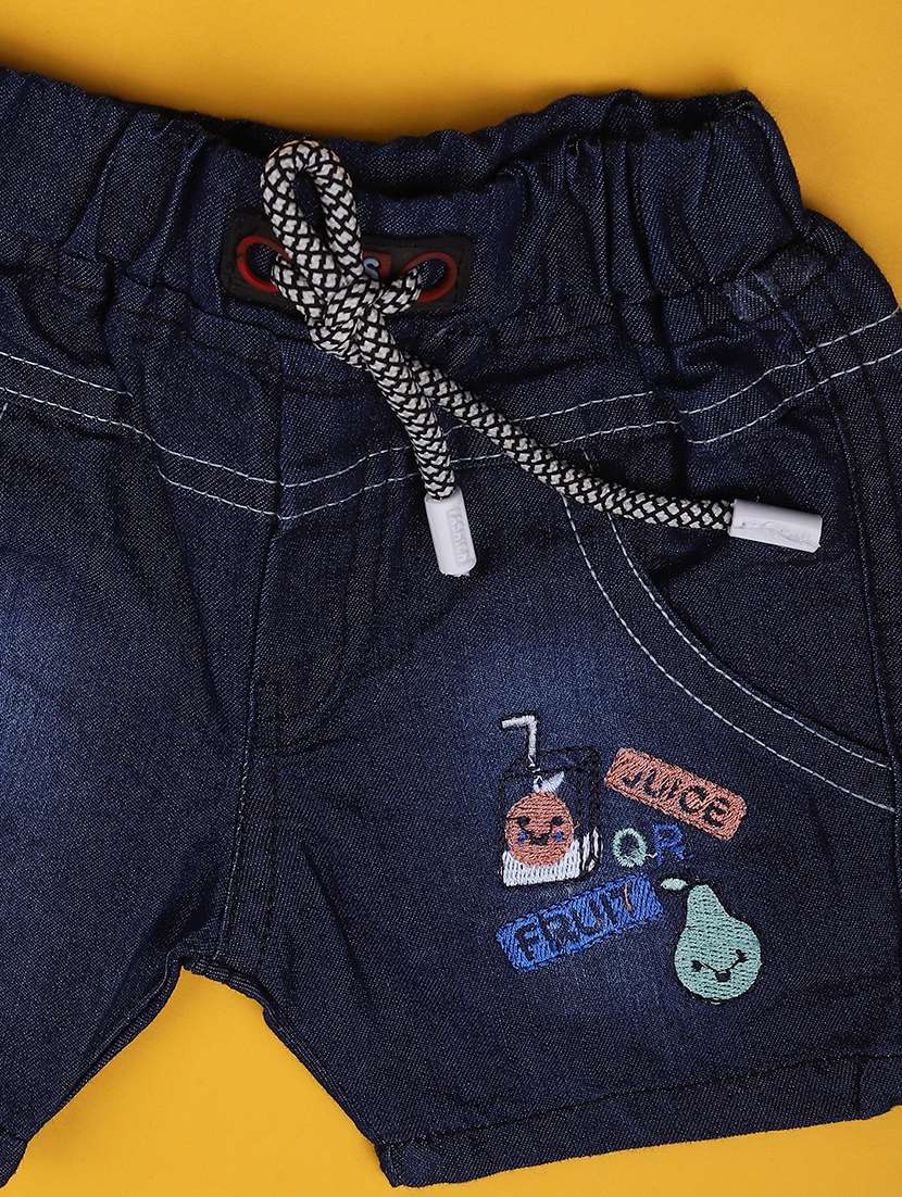boys printed round neck t-shirt and shorts set - 22278528 -  Standard Image - 4
