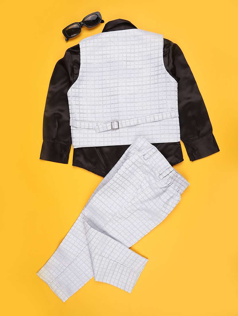 grey cotton full length sets coords set - 22278535 -  Standard Image - 1