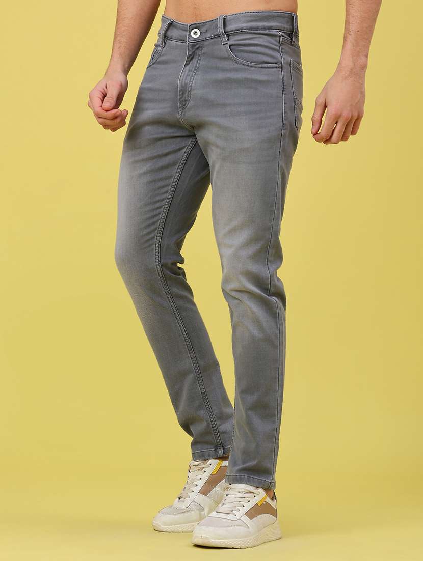 men washed mid rise full length jeans - 22278795 -  Standard Image - 1