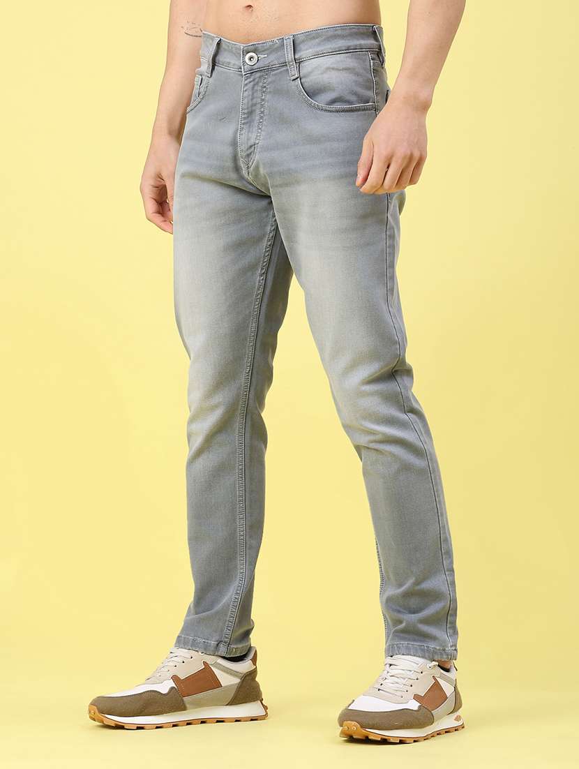 men washed mid rise full length jeans - 22278801 -  Standard Image - 1