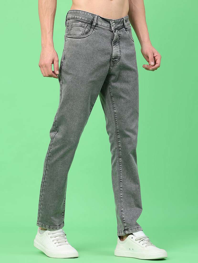 men washed mid rise full length jeans - 22278803 -  Standard Image - 1