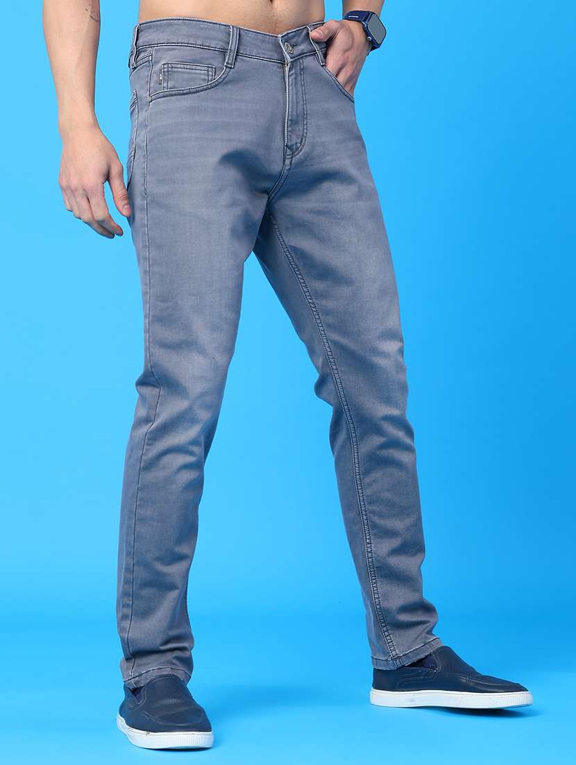 men washed mid rise full length jeans - 22278806 -  Standard Image - 1