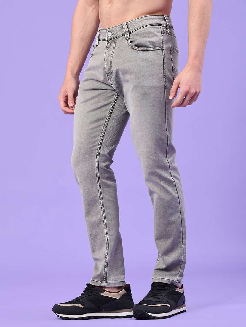 men washed mid rise full length jeans - 22278807 -  Standard Image - 1