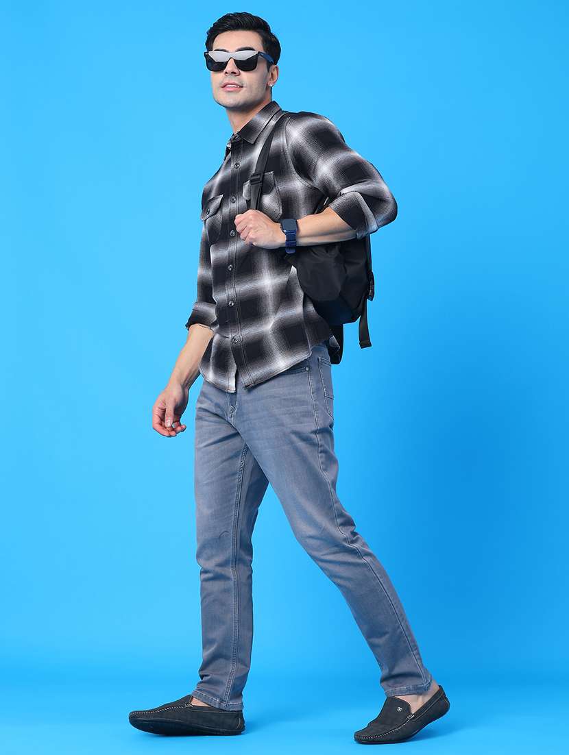 men washed mid rise full length jeans - 22278828 -  Standard Image - 4