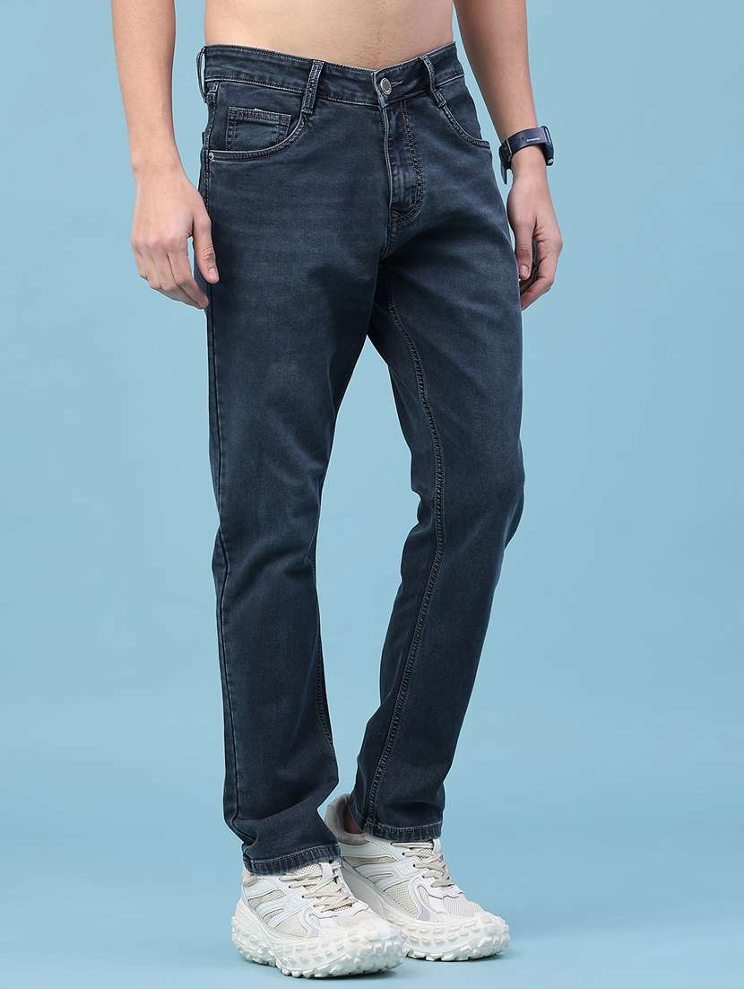 men washed mid rise full length jeans - 22278829 -  Standard Image - 1