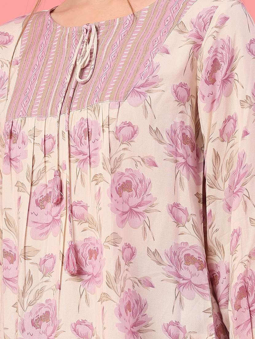 pink rayon regular top - 22278872 -  Standard Image - 1