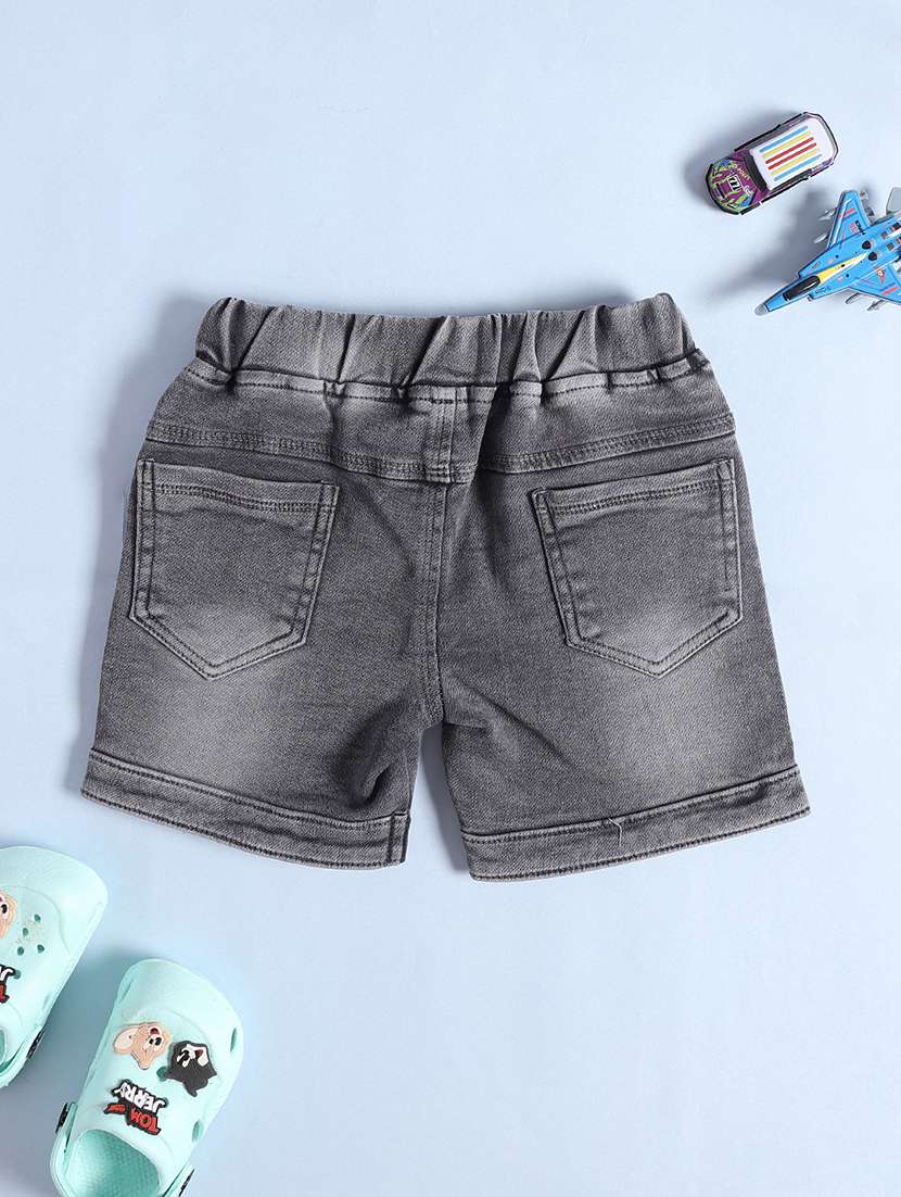 grey cotton shorts and threefourth - 22278979 -  Standard Image - 1