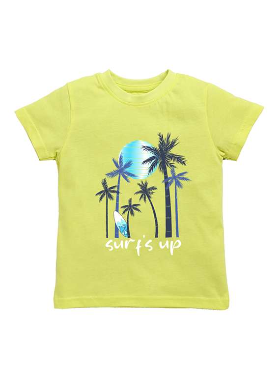 boys printed t-shirt and shorts set - 22279139 -  Standard Image - 1